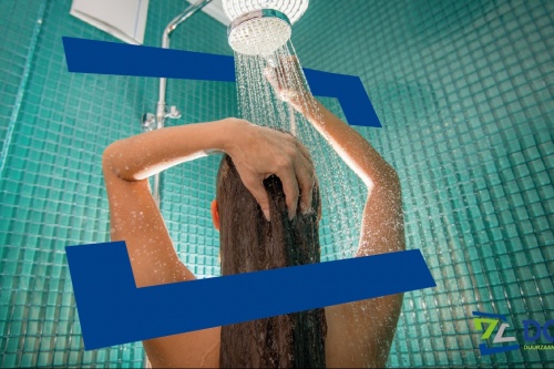 Bespaartip 15: Stap onder de douche in plaats van in bad!
